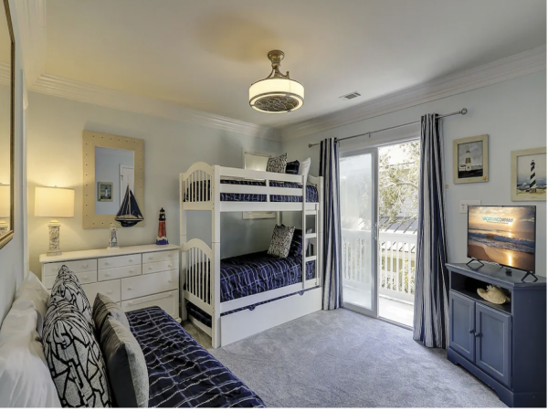 Six Bedroom Hilton Head Lovely Three Back From  Beach Pool