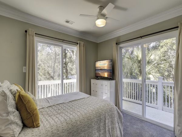 Six Bedroom Hilton Head Lovely Three Back From  Beach Pool