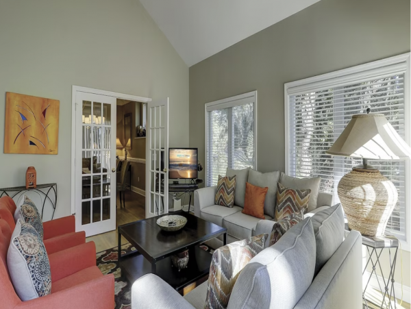 Six Bedroom Hilton Head Lovely Three Back From  Beach Pool