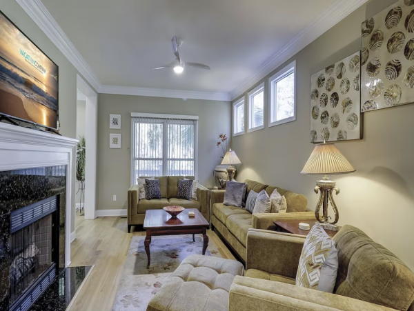 Six Bedroom Hilton Head Lovely Three Back From  Beach Pool