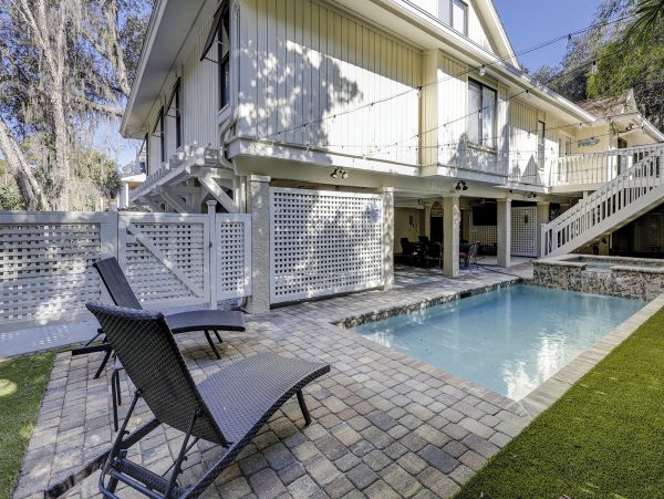 Hilton Head Vacation Rental - South Forest Beach Pet-Friendly Home with Pool