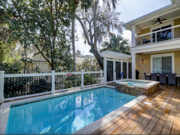 Spacious Hilton Head Rental with Pool, Spa & Game Room