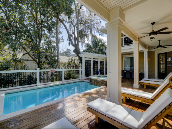 Spacious Hilton Head Rental with Pool, Spa & Game Room