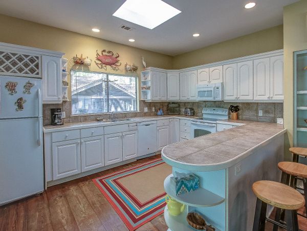 Hilton Head 6 Bedroom Home with Pool & Steps to Beach