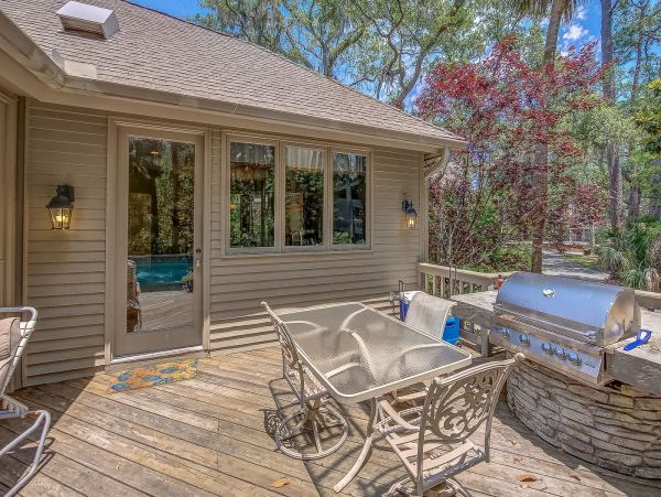 Hilton Head Pool Home Steps from the Beach