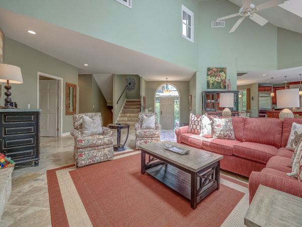 Hilton Head Pool Home Steps from the Beach