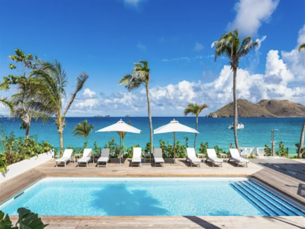 Beachfront Villa St. Barts Beachfront