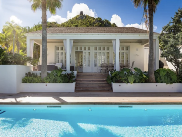Beachfront Villa St. Barts Beachfront