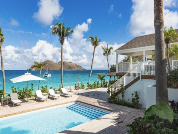 Beachfront Villa St. Barts Beachfront