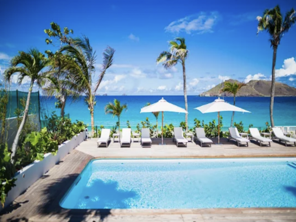 Beachfront Villa St. Barts Beachfront