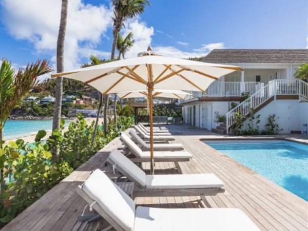 Beachfront Villa St. Barts Beachfront