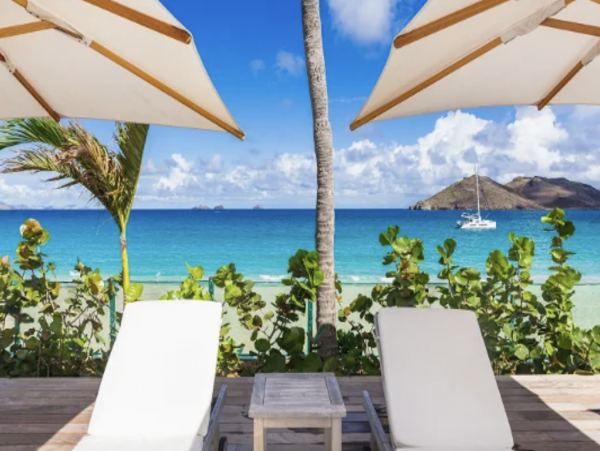 Beachfront Villa St. Barts Beachfront
