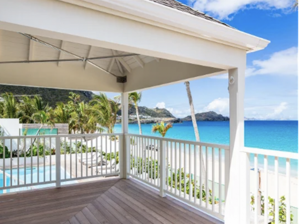 Beachfront Villa St. Barts Beachfront