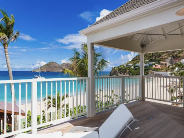 Beachfront Villa St. Barts Beachfront
