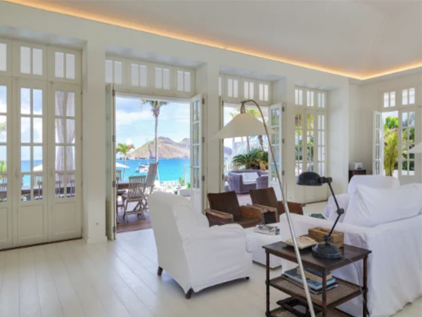 Beachfront Villa St. Barts Beachfront