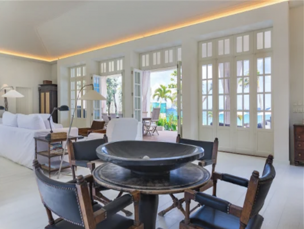 Beachfront Villa St. Barts Beachfront