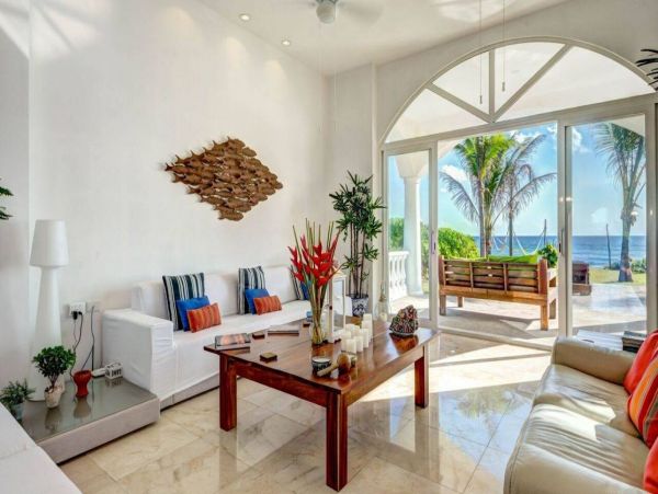 Luxury Oceanfront Tulum Vacation Pool Home Seven Bedrooms