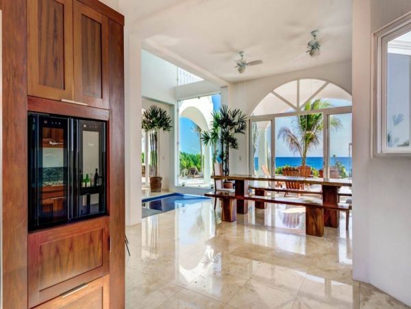 Luxury Oceanfront Tulum Vacation Pool Home Seven Bedrooms