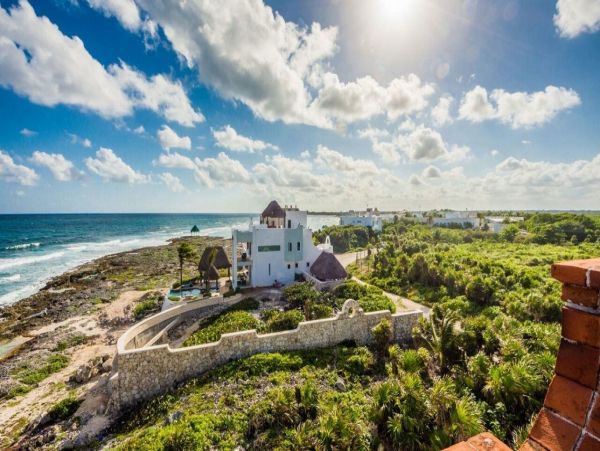Luxury Oceanfront Tulum Vacation Pool Home Seven Bedrooms