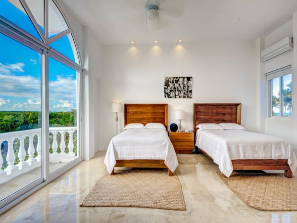 Luxury Oceanfront Tulum Vacation Pool Home Seven Bedrooms