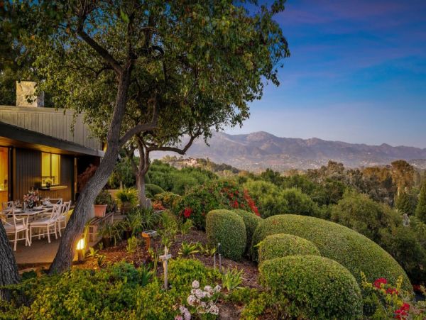 Santa Barbara Three Bedroom Mountain View Rental Home