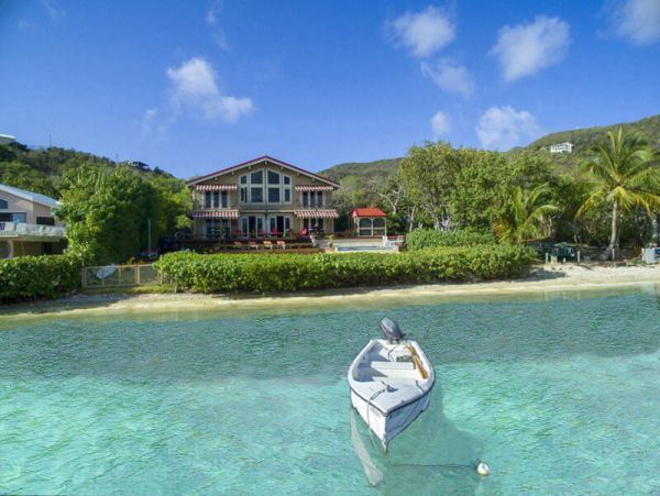 Beachfront Vacation Villa Private Pool 8 Guests In St. John