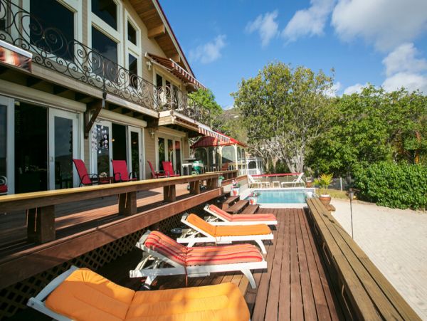 Beachfront Vacation Villa Private Pool 8 Guests In St. John