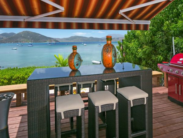 Beachfront Vacation Villa Private Pool 8 Guests In St. John