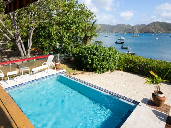 Beachfront Vacation Villa Private Pool 8 Guests In St. John