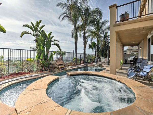 Oceanview Luxury Home with Pool, Patio and Hot Tub Sleeps 16