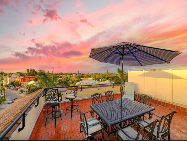 Siesta Key Vacation Penthouse Two Blocks From Beach 8 Guests