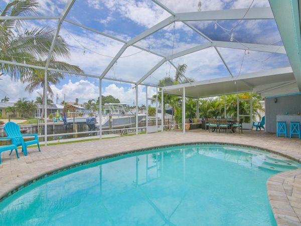Vacation Rental Home With Boat Dock And Private Pool