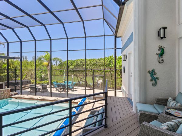 Longboat Key Stunning Vacation Home Private Pool Boat Dock