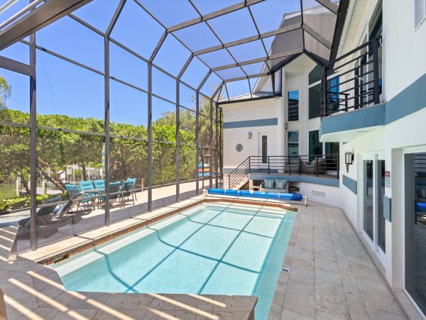 Longboat Key Stunning Vacation Home Private Pool Boat Dock