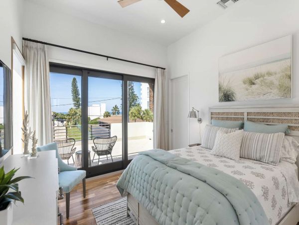 Modern Sophisticated Lido Key Luxury Vacation Pool Home