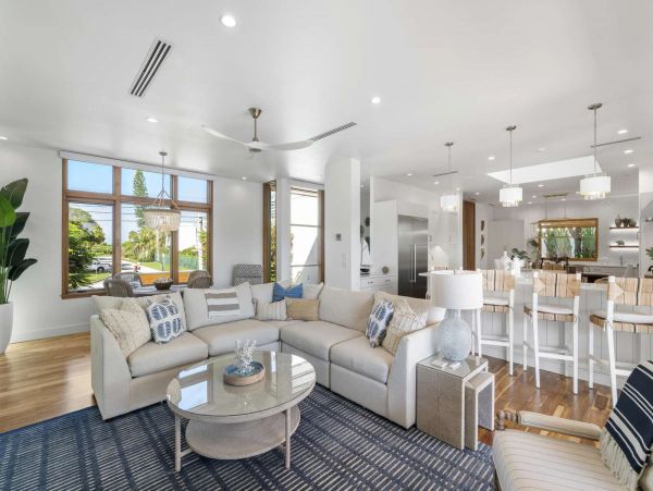 Modern Sophisticated Lido Key Luxury Vacation Pool Home