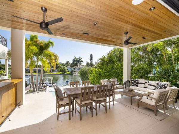 Modern Sophisticated Lido Key Luxury Vacation Pool Home