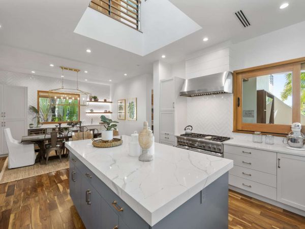 Modern Sophisticated Lido Key Luxury Vacation Pool Home