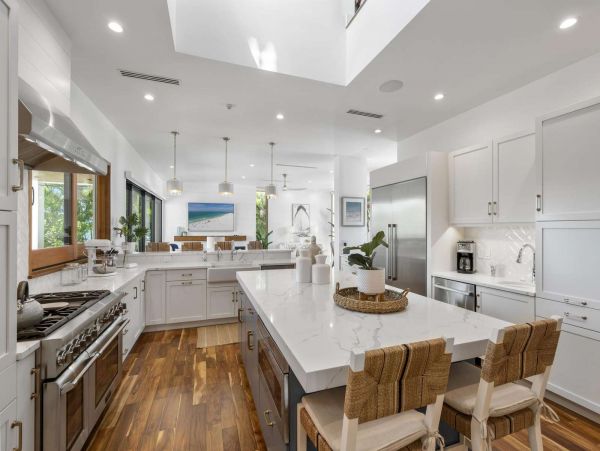 Modern Sophisticated Lido Key Luxury Vacation Pool Home