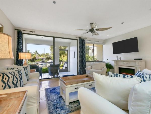 Longboat Key Waterfront Condo Sleeps 4 Guests Canal Views