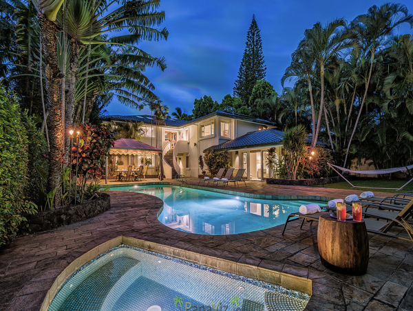 Private Gated Estate Home One Min Walk to Ocean Private Pool Luxury