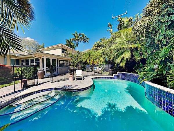 Fort Lauderdale Luxury Vacation Home Private Pool 6 Guests