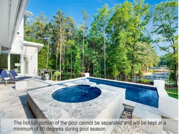 North Carolina Vacation Lake Front Pool Home 13 Guests
