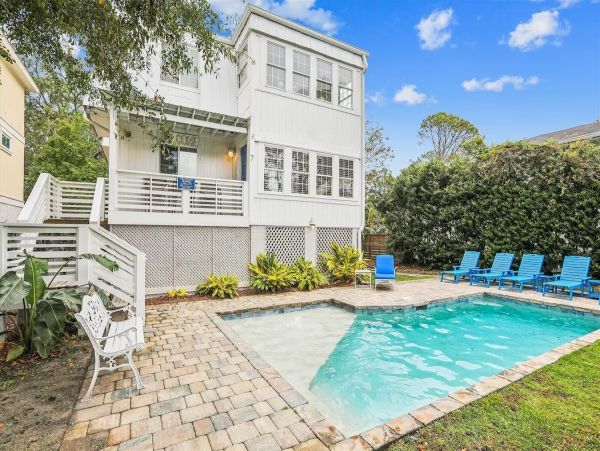 Charming Vacation Home In Hilton Head With Pool 12 Guests
