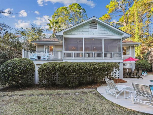 Hilton Head Four Bedroom Home with Private Pool & Spa