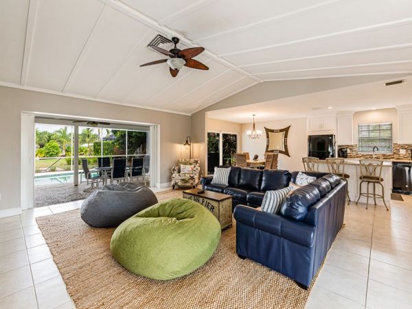 Marco Island Golf Course Three Bedroom Rental Home Sleeps 6