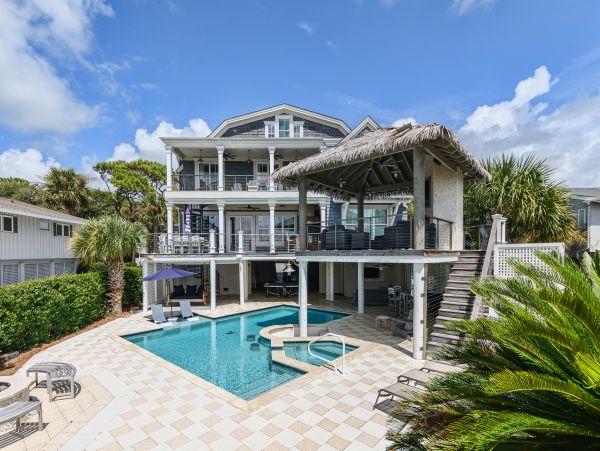 Hilton Head Vacation Rental - North Forest Beach Oceanfront Rental with Pool