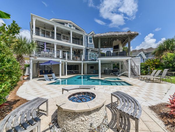 Hilton Head Vacation Rental - North Forest Beach Oceanfront Rental with Pool