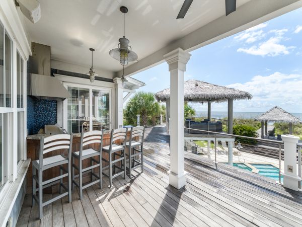 Hilton Head Vacation Rental - North Forest Beach Oceanfront Rental with Pool