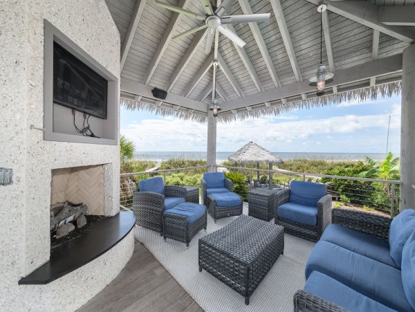 Hilton Head Vacation Rental - North Forest Beach Oceanfront Rental with Pool
